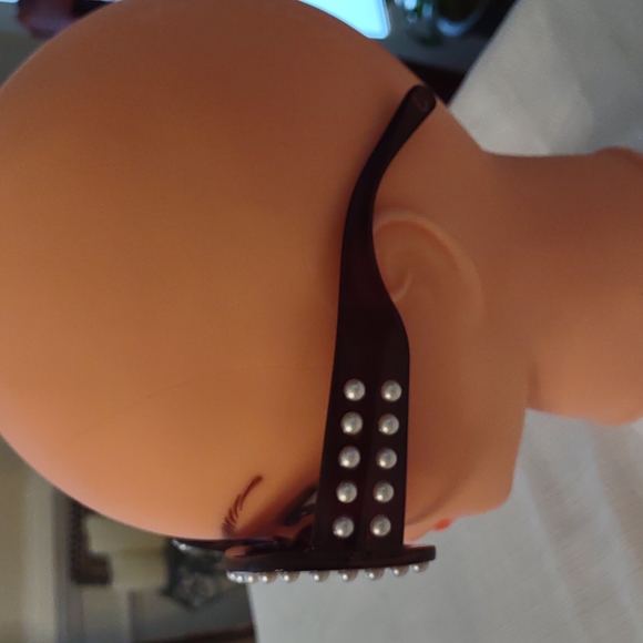 Circus By Sam Eldeman Oversized Pearl Sunglassses Style: CC354 - Picture 3 of 4